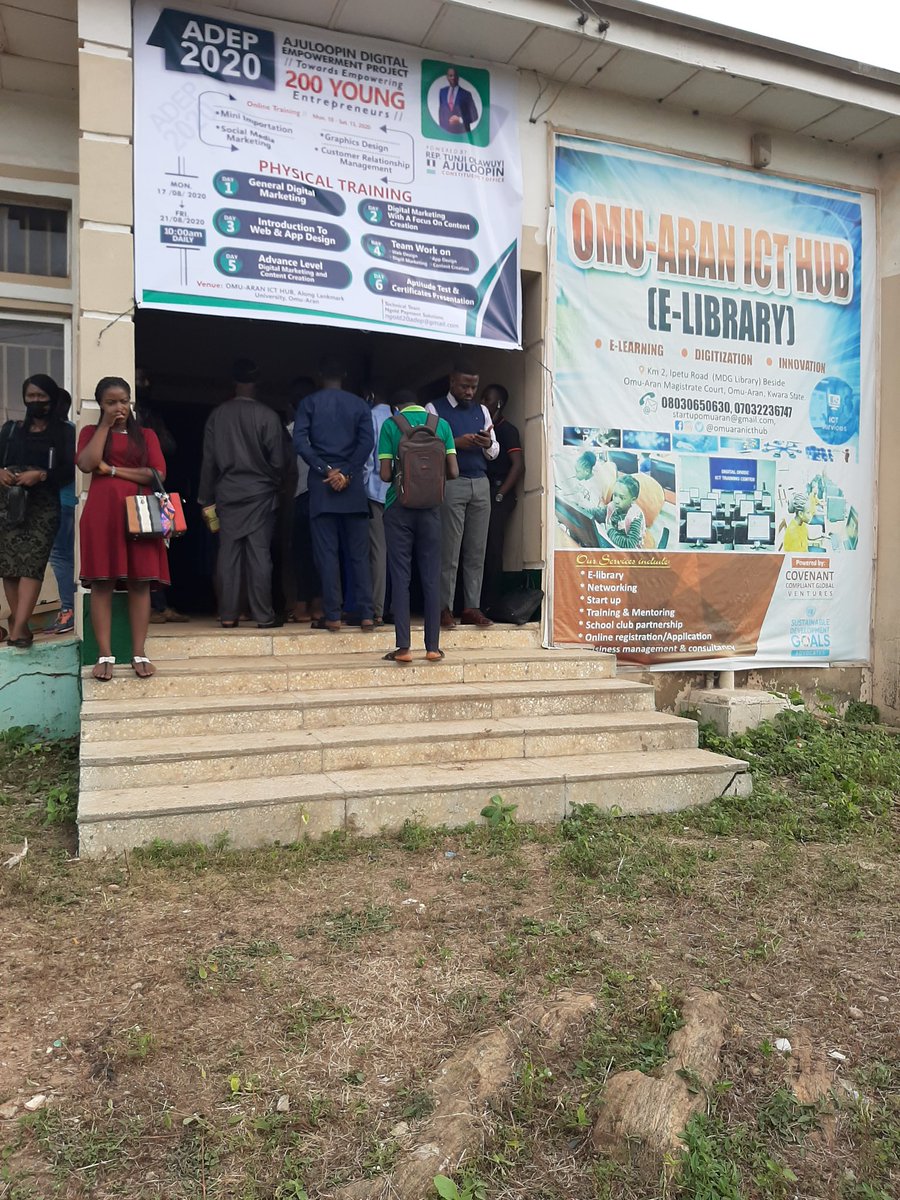 jcmcofficial1's tweet photo. Learning is a continuous process if you aim to grow in life.
@jcmcofficial1 live in Omu Aran, Kwara State at #ADEP2020 Rep. Ajuloopin Digital Empowerment project.

Thank you sir @Ajuloopin1 #AjuloIsOk #AjuloIsWorking https://t.co/qbjrSu2lMU