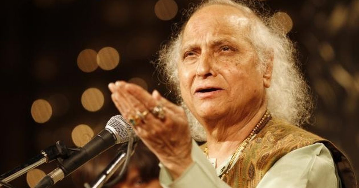 sanjanakarnani's tweet photo. End of an Era .
Rest in Peace Pt. Jasraj
Om Shanti.
@BhavanLondon https://t.co/Ze4pbbuKsG
