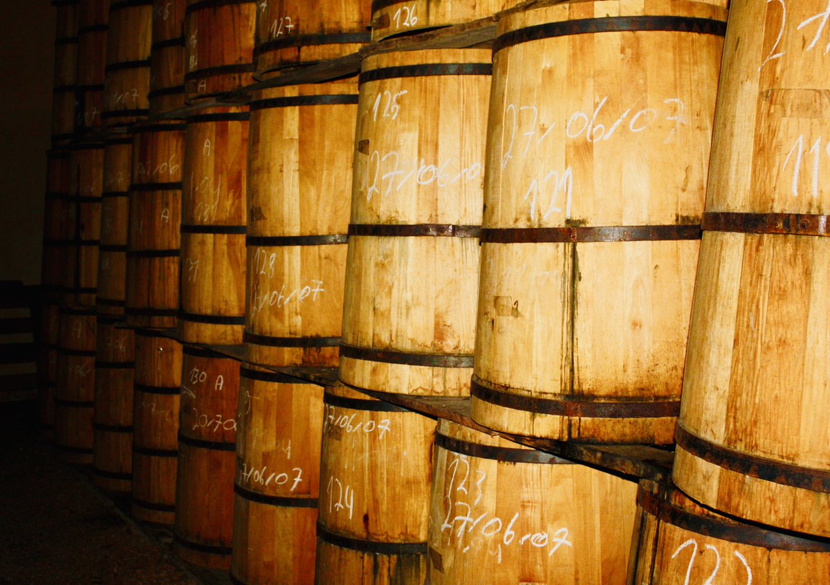 Quick Cachaça fact: There are more than twenty different types of Brazilian wood that are used to age cachaça - each imparts a slightly different quality and unique characteristics. At our distillery, we use a wood called 'Garapeira' which imparts spiced and peppery notes.