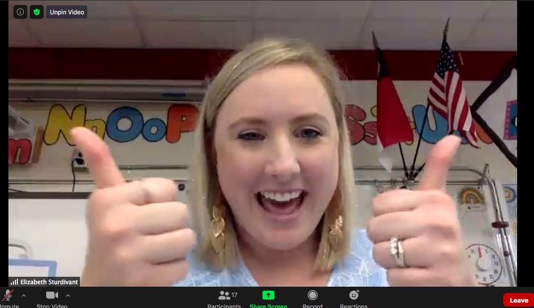 PboroElementary's tweet image. 1st Day of School looks a little different, but our #PandaK Teachers are #PAWSome!! Teaching @zoom_us expectations &amp;amp; PAWS!! Way to go @TracyMcKee73 @E_SturdivantPES &amp;amp; Ms. Clark - share those #PandaSmiles 🐼#CCSBeTheOne