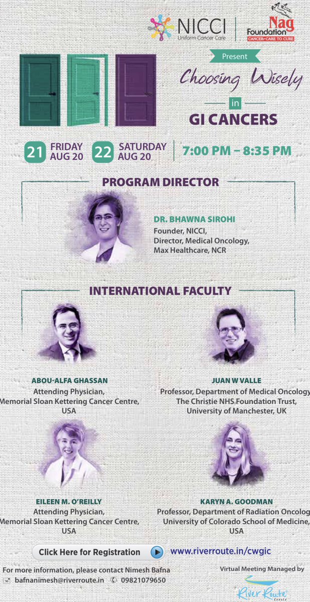 SirohiBhawna's tweet photo. Looking forward to a fantastic session this week on 21st/ 22 nd evening 7-8.30 pm  IST with @GABOUALFA @EileenMOReilly Juan Valle, Karyn goodman @drjagannath @Shrikhande_SV @SewantiLimaye @AnantRamaswamy @btfoundation @SewantiLimaye @Amolpatel_dr @IJMPOofficial on HPB cancers. https://t.co/MBVVluub6C