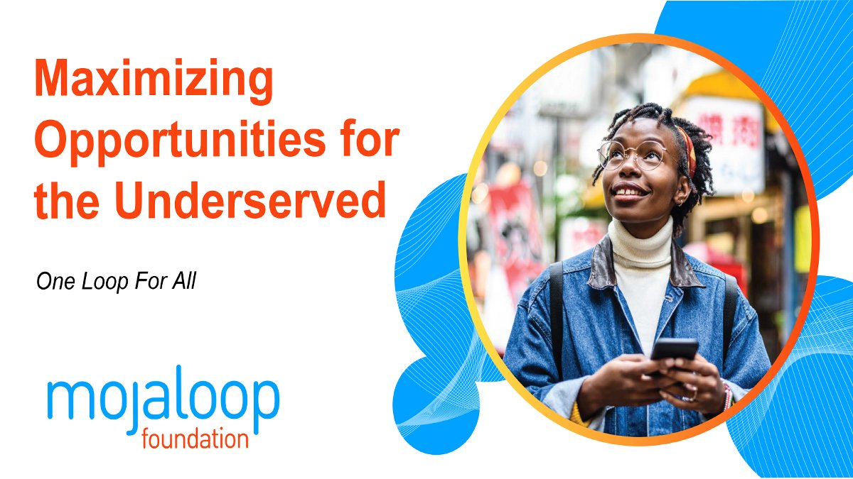 mojaloop's tweet photo. Advancing Financial Inclusion: Turning the Underserved into the Newly Served through an Interoperable Payments Model: https://t.co/rg6LI3blKA | #oneloopforall #mojaloop https://t.co/7v7lgLGdhn
