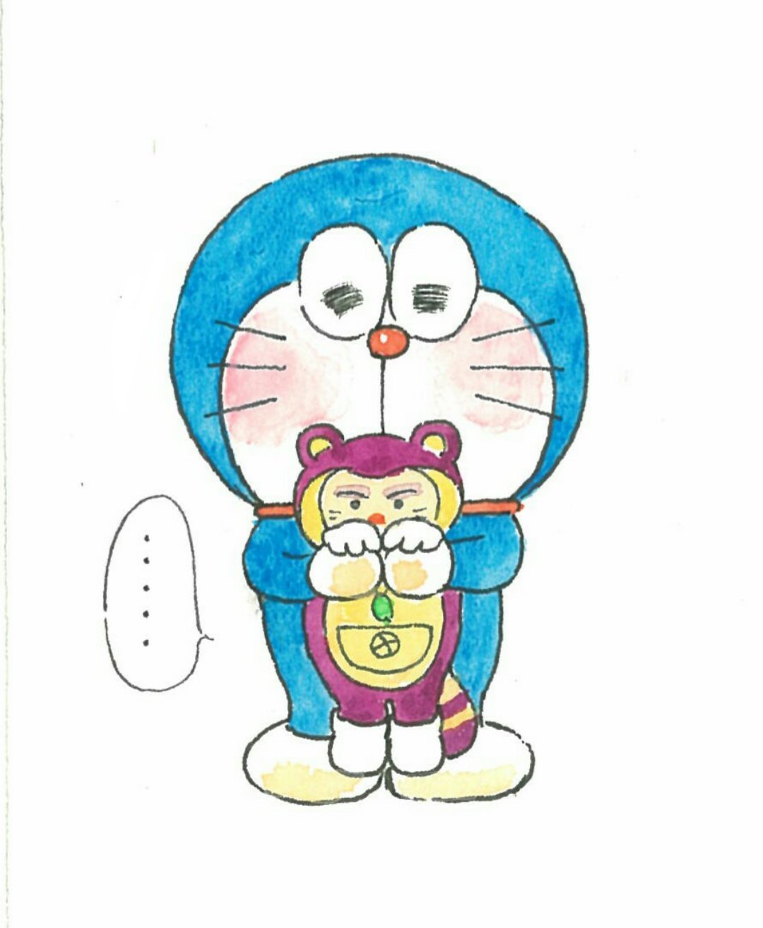 Nao I 子供達からずっと描いてと言われていたlineのアイコン やっと完成 勝手にツィートしてごめん おげんさんちのねずみ ドラえもん オモえもん T Co Ysnc2fkrzv Twitter