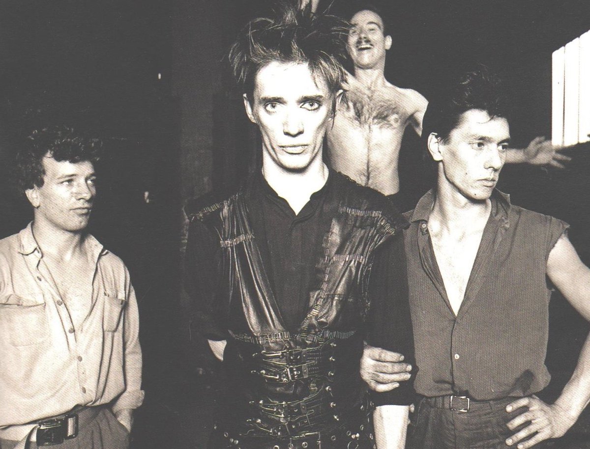 Einstürzende Neubauten, the German industrial music pioneers, will be the subject of my next discography deep dive. I've included two photos because they've undergone quite the metamorphosis from their shocking performances in the 80s to their current 21st century sounds.