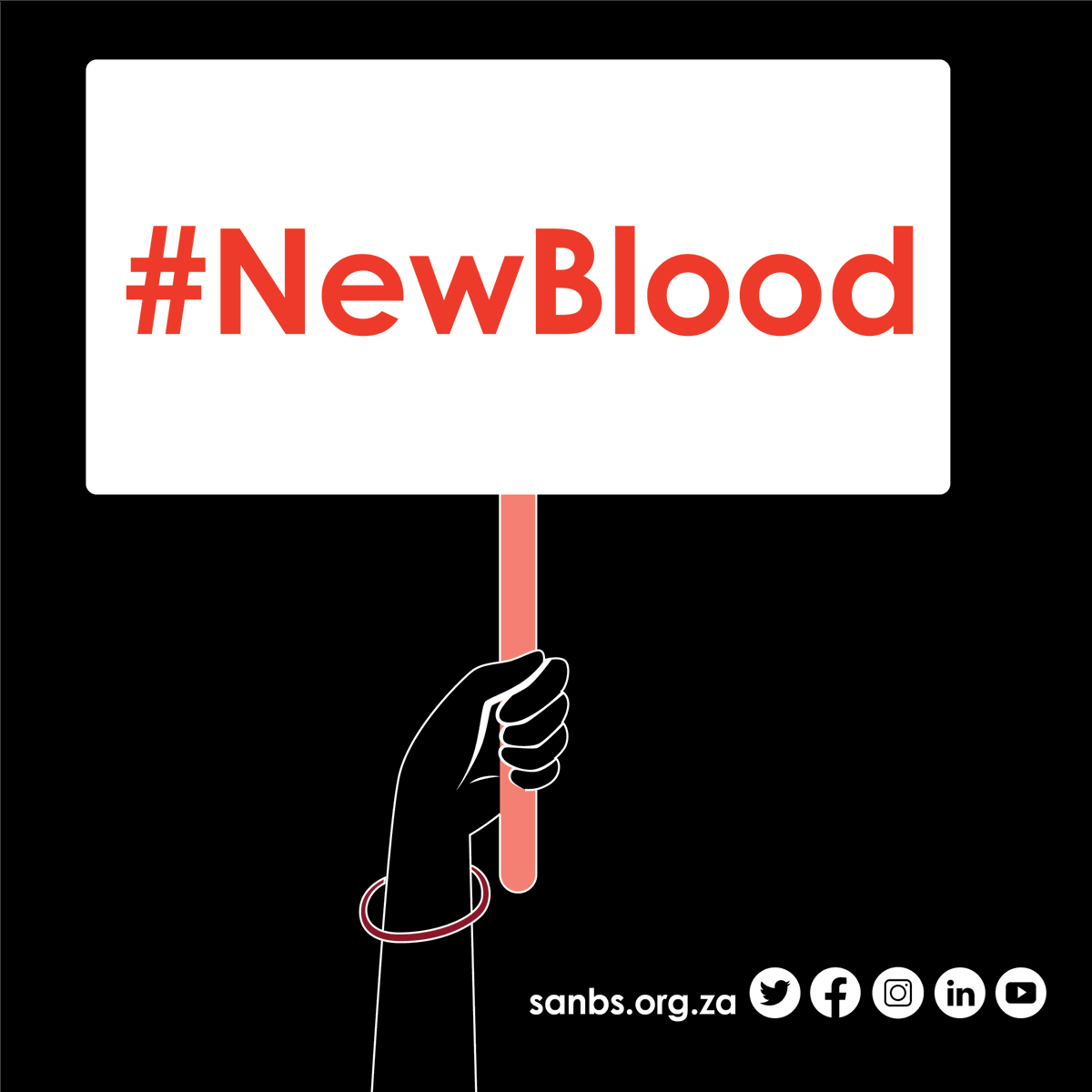We need 4500 units of #NewBlood - help us save the lives of South Africans by becoming a new blood donor today. #YourBloodSavesLives
