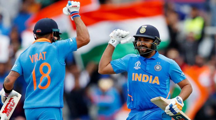 Prince19A2's tweet photo. #12YearsOfViratKohli
This duo... 🔥
Best ever...🤩

Kohli about Rohit :- I will tell my kids that  I was there when Rohit smashed 264 😍

@ImRo45 
@imVkohli https://t.co/G8hSTX6KM1