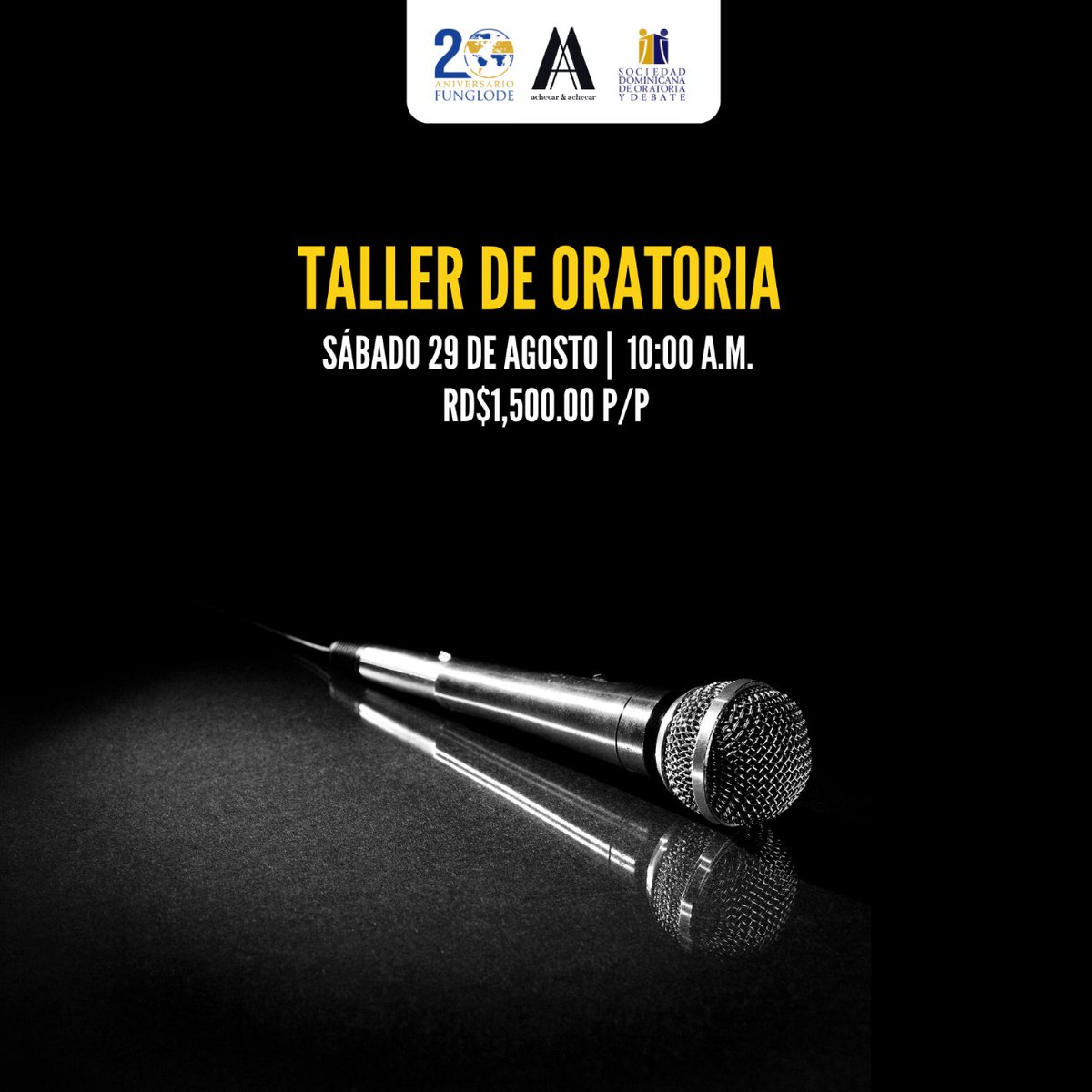 Debate_FUNGLODE's tweet image. ¡ÚLTIMOS 10 CUPOS DISPONIBLES PARA EL TALLER DE ORATORIA! - mailchi.mp/5b9e86962152/y…