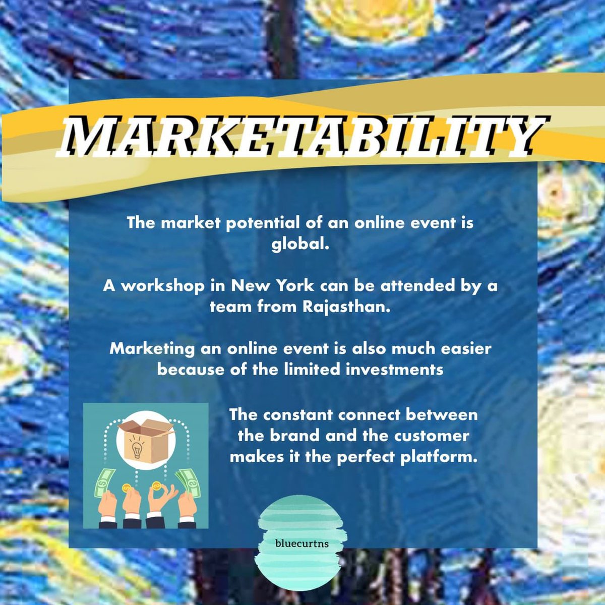 bluecurtns's tweet photo. Here are our reasons on why holding an online event is more beneficial right now than ever before. 

DM us your Cover/Reel for feature ✊🏻🌏✨

#events #mediamarketing #content #entertainment #lockdown #artists #socialmediachannel #media #promotion #onlineevents #eventosocial https://t.co/hY5ebhIU6H