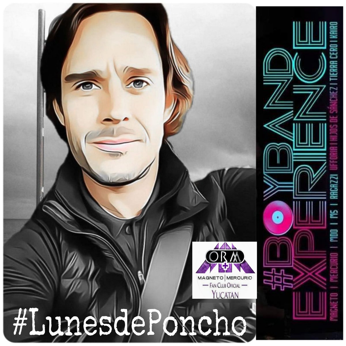 ORMYucatan's tweet photo. Hoy es #LunesdePoncho @Ponchobaca es parte de la gira @boybandex #Mercurio #Magneto #MDO #Ragazzi #Kairo #hijosdesanchez #UFForia #TierraCero #M5 las chicas @ORMYucatan
#QueremosaMYMenMerida #JuntosPorTi 💜  #PonchoMercurio #PonchoBarbosa #ConectaDosTour #QueremosgiradeMercurio25 https://t.co/cMdbBS2CpL