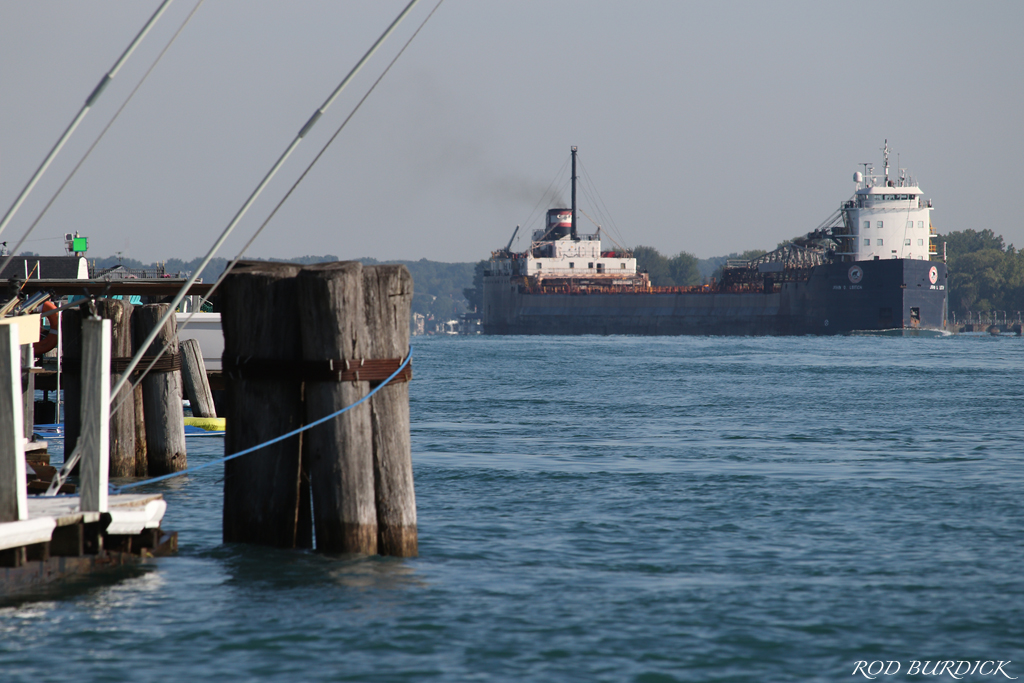 RodBurdick's tweet photo. Canadian veteran #johndleitch #algoma #algomacentral #stclairriver #greatlakes #boatnerd #canadiancentury #puremichigan #selfunloader https://t.co/anlecds34c
