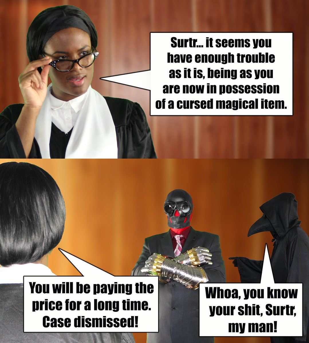 odinstooth's tweet photo. #odinstooth 
#lordbeanington 
#judgeVerdandi 
#surtr
#blackdeath 
#firststepact 
#criminaljusticereform 
#surtrgoesfree
#justiceforsurtr
#modelcitizen 
#casedismissed https://t.co/mj6RyZfwxZ