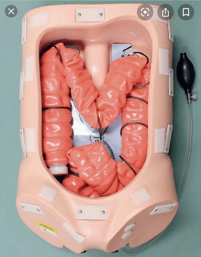 LancsEndoRPH's tweet photo. Tomorrows #training with Dr Finegan @LancsEndoRPH @LancsHospitals is using the #colonoscopy training model.The soft, flexible and airtight material allows realistic #colonoscope insertion and withdrawal training helping with difficult maneuver and #techniques https://t.co/ARIsJbYqBF