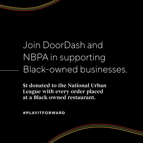 CJMcCollum's tweet photo. Ezell's Famous Chicken is elite! They’re also a black-owned business. Help support them and #PlayItForward by ordering on @DoorDash with no delivery fee for the rest of 2020 https://t.co/wILICuyyU1