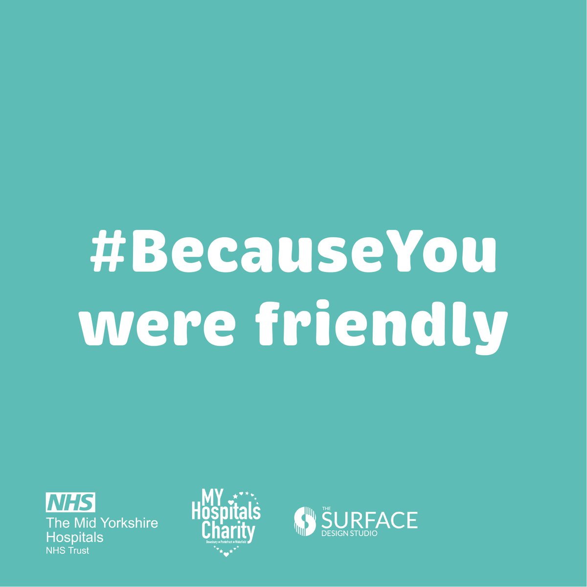 MY_NHSCharity's tweet photo. We are extremely excited and proud to team up with The Surface Design Studio, to create a legacy mural, in the theme of a Rainbow.

#Becauseyou

https://t.co/76fnFsnNmO

#nhs #design #wakefield #pinderfields #hope #mural #mosaic #charity #inspiring #donate #midyorkshiretrust https://t.co/Q2RjsvGQQW