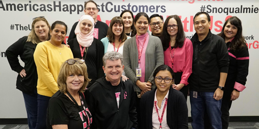 reacHIRE's tweet photo. We're excited to partner with @TMobile for the annual #TechX Returnship Program! Designed for people w/ a 2+ year career break from full-time work, explore job openings in GA, WA, TX &amp; KS &amp; apply today! https://t.co/rBVEMHoPX2 #jobs #TeamMagenta https://t.co/ecRzX4Q8zN