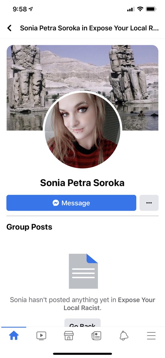BehaviorExposed's tweet photo. Sonia Petra Soroka doesn’t think we can find her employer. Challenge accepted! Facebook link: https://t.co/pRKAdrtKfS #BlackLivesMatter #racist #racists #floridacovid #MondayMorning https://t.co/o63WoCiOzT