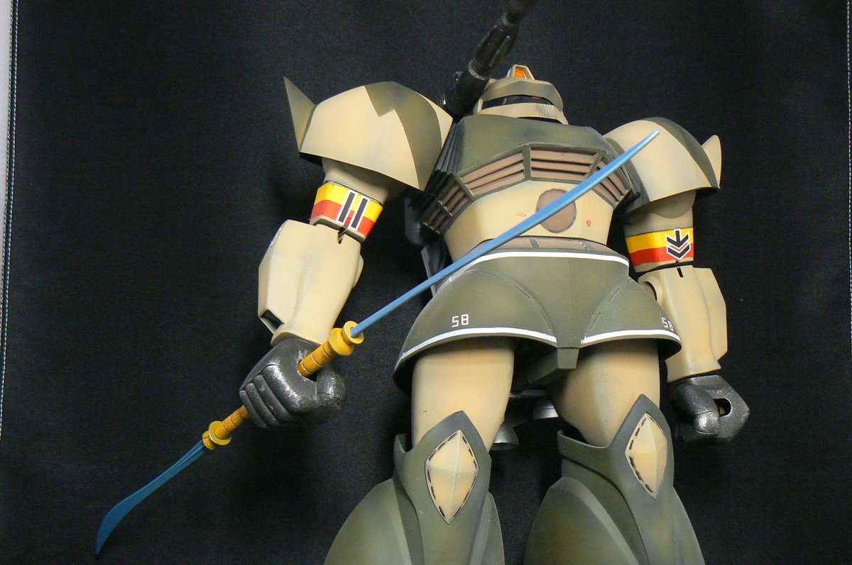 Katsu 1 60 Ms 14c ゲルググキャノン完成 ゲルググキャノン 下から見るか 横から見るか 映画がtvで放映されているときにゲルググの バーニアを下から見たらかっこいいんじゃね と思って製作しました 比較の1 144です あげるぜ 旧キット花火