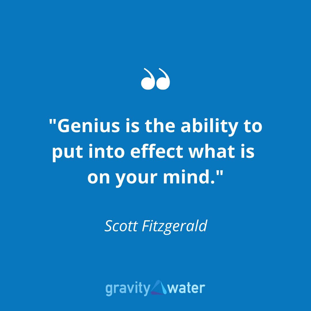 We can all become geniuses, let's get started today!
- - - - -
#mondaymeditation #mondayquote #morningmotivation #scottfitzgerald #beagenius #bethechange