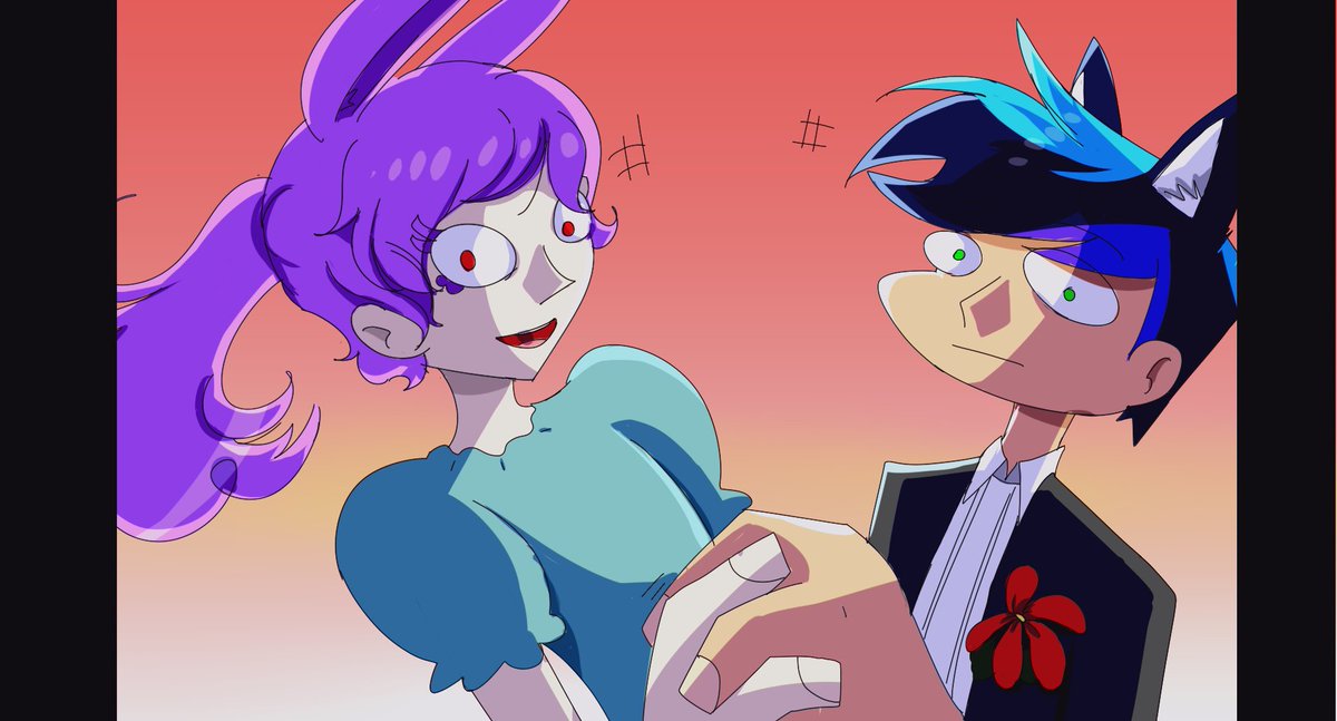 _vhs_angel's tweet photo. Do you want to dance with me, through one of those lonely nights?
#vhseffect #chs #90sfilter #vhsfilter #cartoonstyle #aesthetic #ocs #originalcharacters #myocs https://t.co/5ncGuynJip