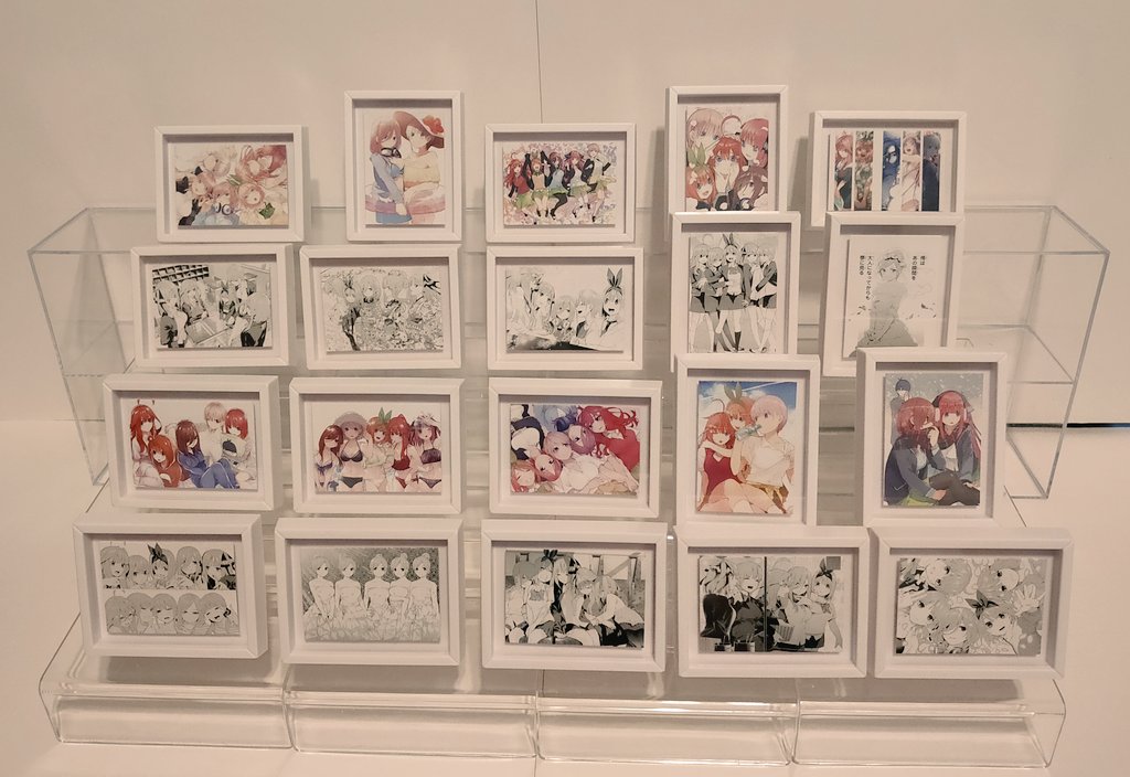 五等分の花嫁展 BOX まとめ売りセット コマコレ カラコレ ラバー
