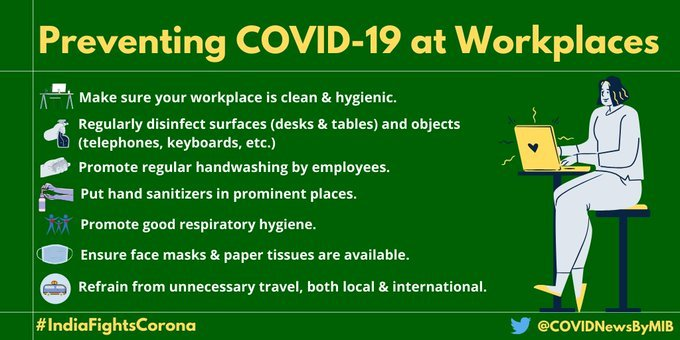 Covid care at Workplace