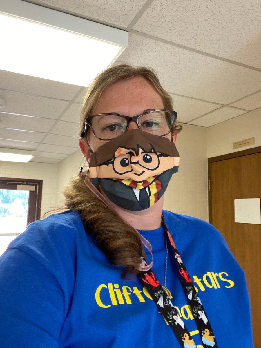 First day of school mask .  #Clifton #reachforstars