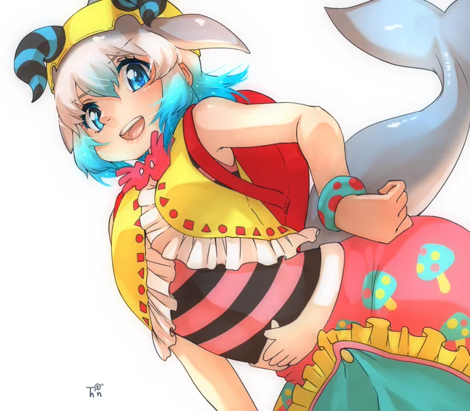 お出かけ服が悪魔的センスなドルカちゃん

#けものフレンズ3 