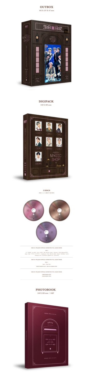 BTS MAGIC SHOP JAPAN DVD