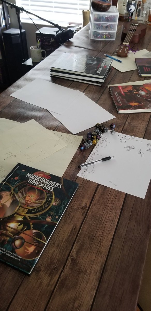 DyhaqStudio's tweet photo. We were doing some world building the other day. Music instruments are essential to the process. 
#dnd #fantasy #ttrpg #dungeonsanddragons #trpg https://t.co/bcB4KB1JoN