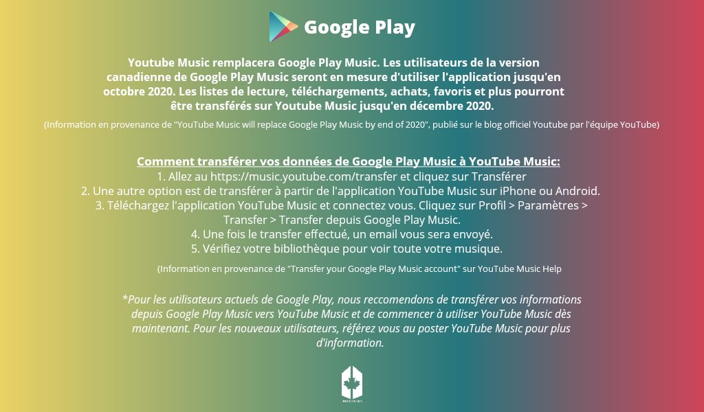  Google Play> Google Play will be replaced by YouTube Music> How to transfer Google Play data to YouTube Music
