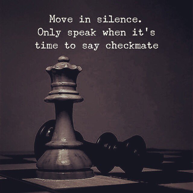 Chess quote 

#chess #chessiesofinstagram #chessquotes #quotes #qoutesoftheday #mondaymotivation #monday #mondaymood #move #motive #greed #rules #wisdom #wisdomquotes #sarcasm #sarcasticquotes #sarcastic #pensive #enjoylife #enjoy #enjoythelittlethings #instagram #twitch