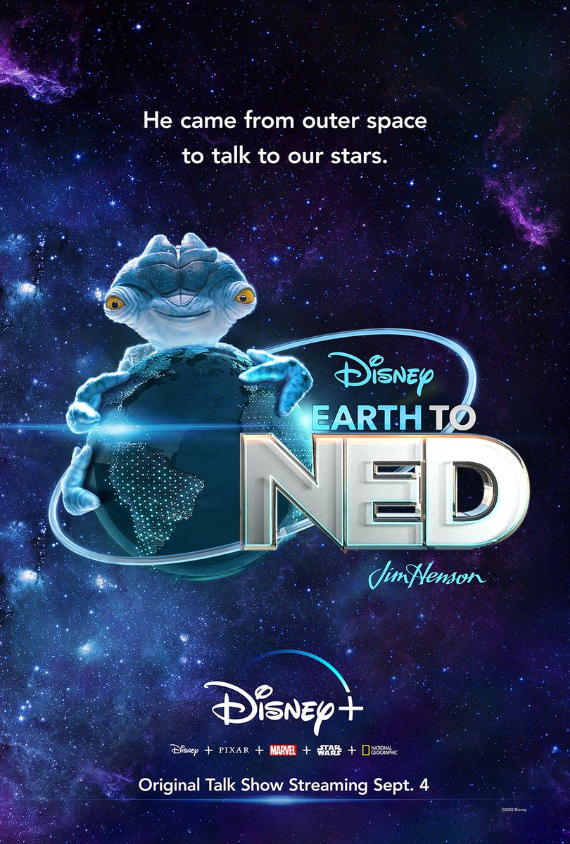 MickeyMindset's tweet photo. Earth to Ned, a new series from @hensoncompany, will debut on Disney+ on September 4th. https://t.co/LIjuxxzTfd