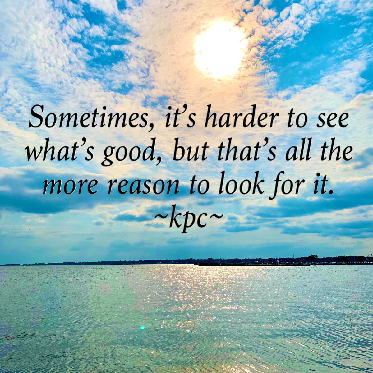kpclarity's tweet photo. Become Allergic to Negativity! No matter how much darkness, corruption, &amp; wickedness you see, I challenge you to intentionally look around &amp; determine to find, at least, 1 good thing—just 1—in your life &amp; when you find it, take a moment &amp; whisper, “Thank You!” #ThinkOnWhatsGood https://t.co/hd7f5dJD5j
