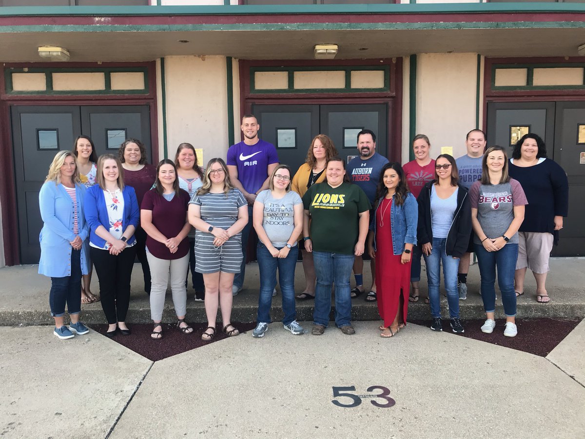 An exciting group of new teachers and staff preparing for the start of the 20-21 school year at Willow Springs.  This will no doubt be an interesting and challenging year, but I have no doubt they are up to the task! Welcome to Willow!