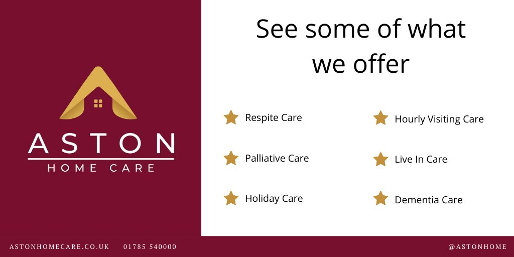 AstonHome's tweet photo. See some of the services we offer... for more information go to https://t.co/w72TSiOwcR #HomeCare #Carers #KeyWorkers #DementiaCare #PersonalCare #PersonalHygiene #LiveInCarers #HourlyVisits #Flexible https://t.co/5oAl5TeTe5