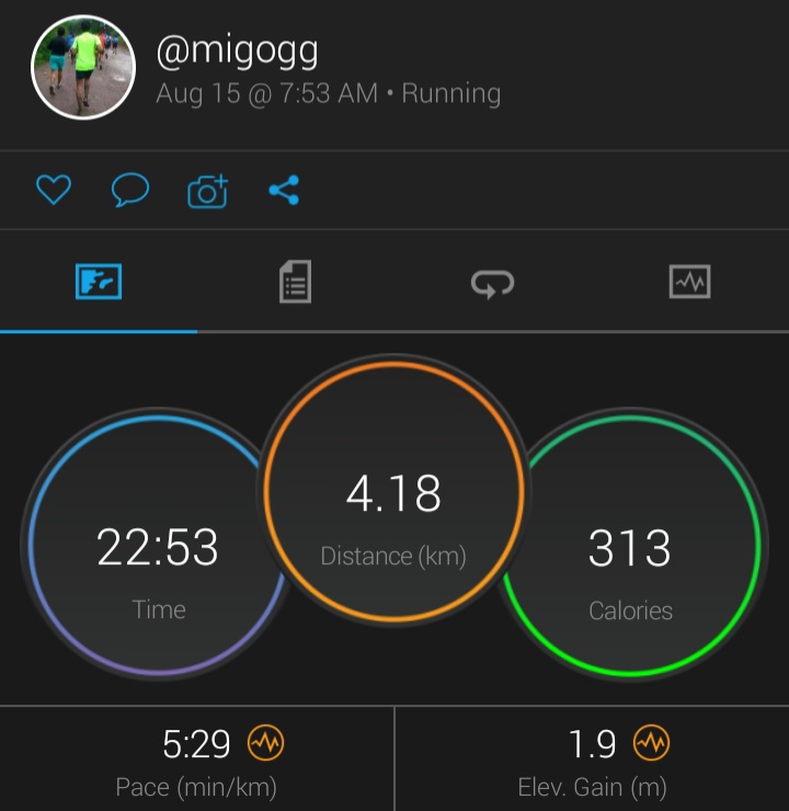 Running man tweet media
