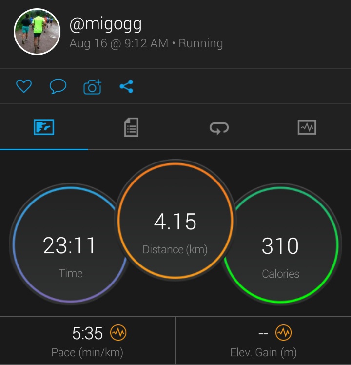 Running man tweet media