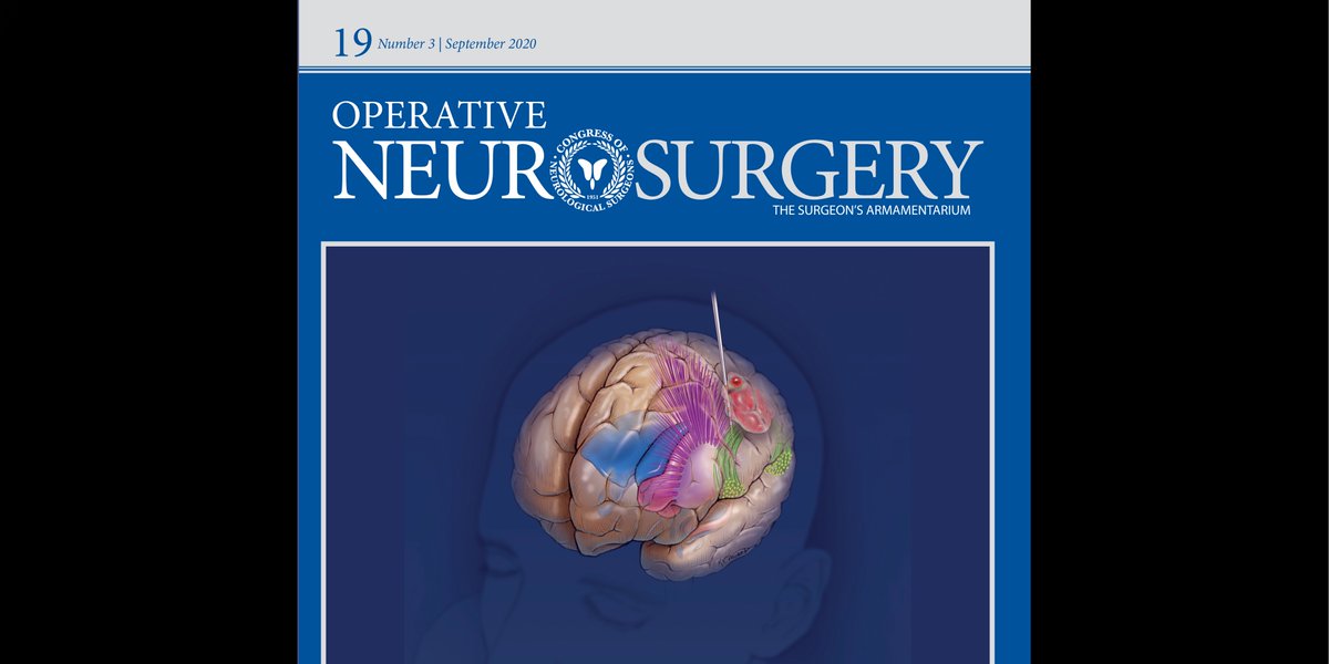 NeurosurgeryCNS's tweet photo. #ONSNewIssue Introducing the September Issue of Operative Neurosurgery, too! Fresh content including the Editor's Choice article Bilateral Subthalamic Nucleus DBS in the Ederly, #SpetzlerCollection Videos, Case Series, and more! https://t.co/4RuNJ7xdu3 https://t.co/WxLCcVoGmU