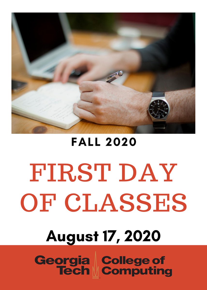 gtcocadvising's tweet photo. Happy First Day of FALL classes!! https://t.co/zPdR1Ptikz