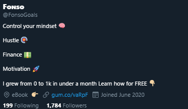 Step 6:"Keep Building"Now that you have:- your eBook created and up- your email list and sequenceYou have to make sure people keep getting your productThe first thing you should do is to put it in your bio