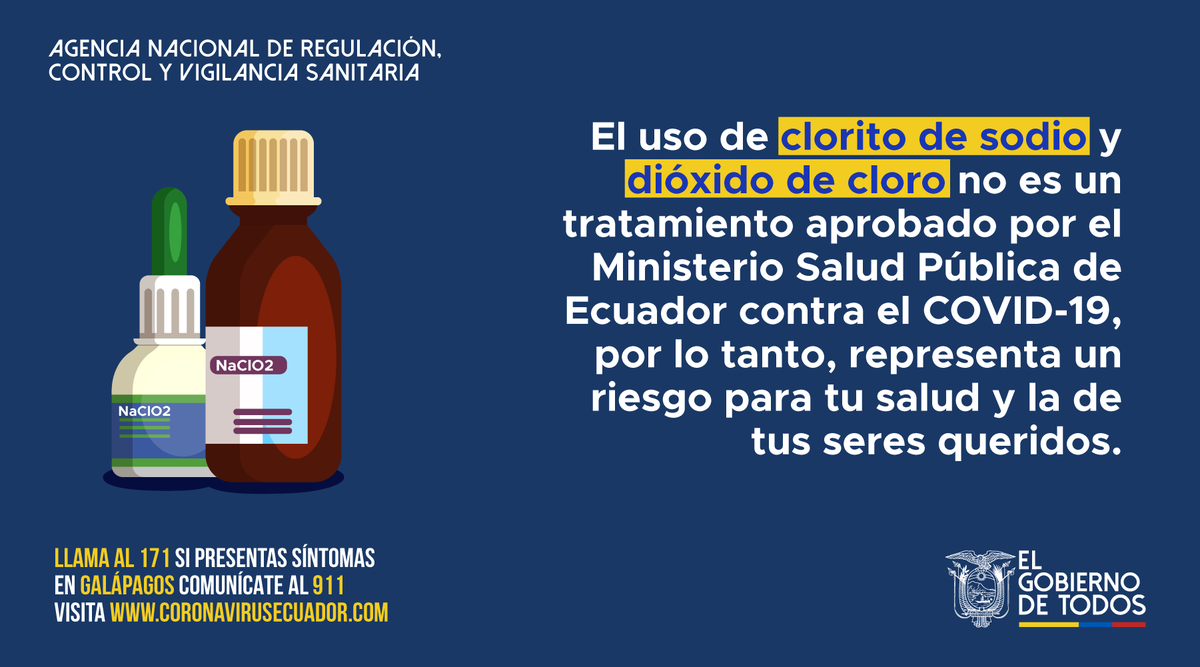 Arcsa_Ec's tweet photo. Recuerda que la venta, distribución y uso de sustancias que son promocionadas como cura para el #COVID19, no son medicamentos y carecen de evidencia científica.

#ArcsaOperativo #ArcsaContigo 🇪🇨 https://t.co/7OfeKvCp3H