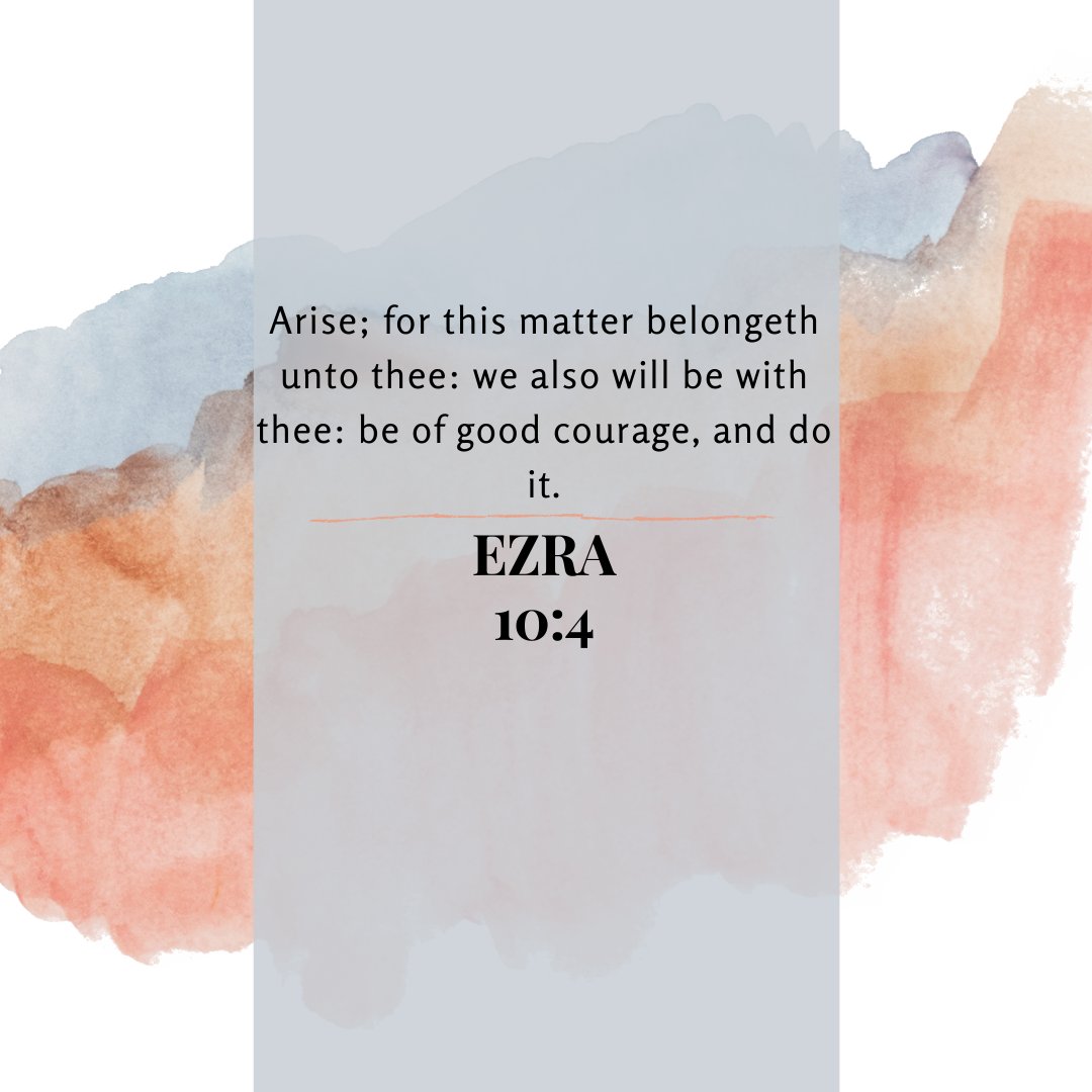 TheOasisMin's tweet photo. Arise; for this matter belongeth unto thee: we also will be with thee: be of good courage, and do it. 
Ezra 10:4
.
.
.
.
.
#MotivationMonday #church #miracledeliverancetabernacle #scripture #oasisministries #Bible #mdtchurch #bibleverse https://t.co/FgBQUWikZy