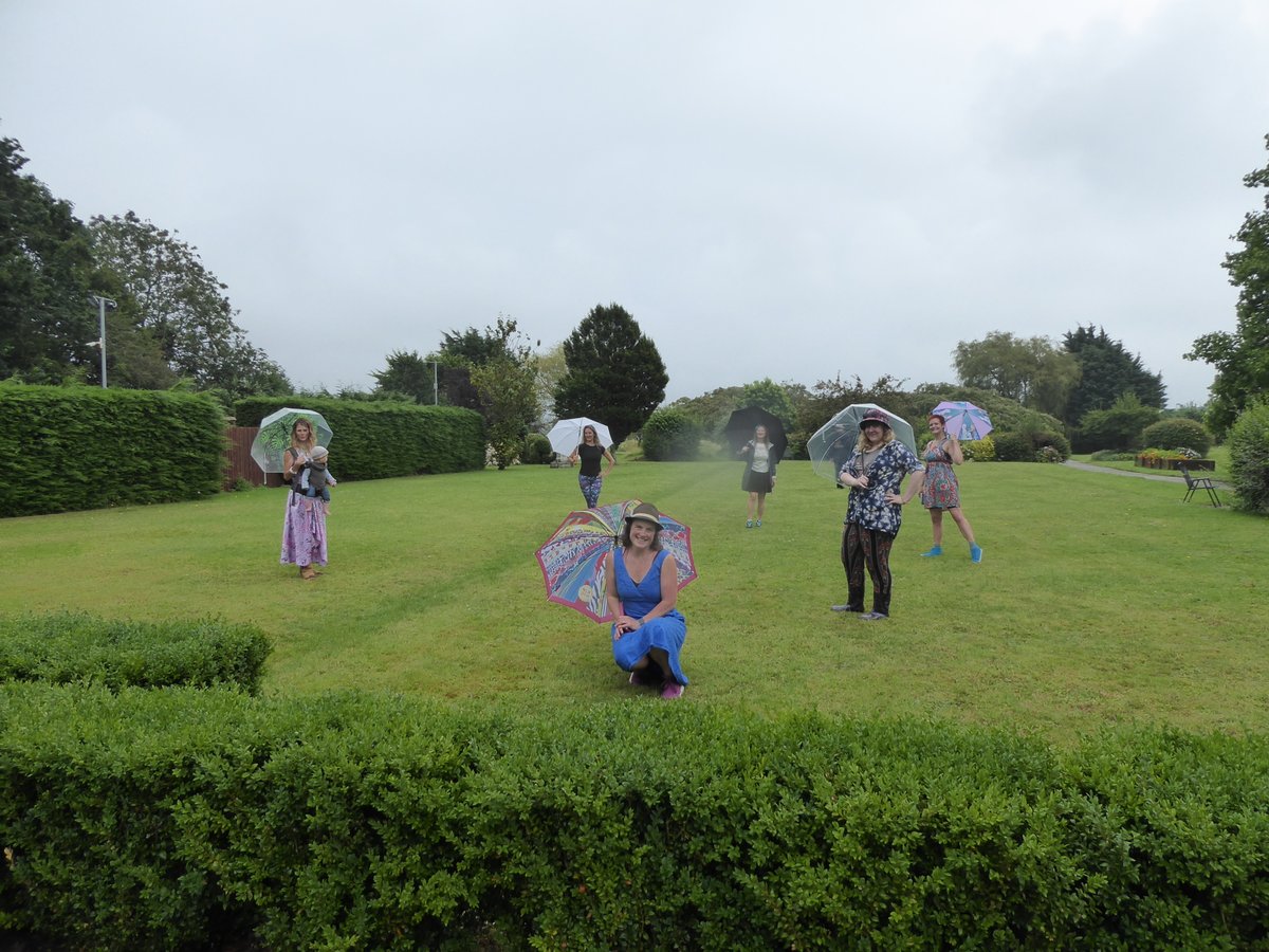 A few pics from our ReBels' Singing In The Rain performances at care homes &amp; day centres across Plymouth last Friday. We met some fantastic people, performed in some wonderfully unique spaces &amp; received some lovely comments from residents, staff &amp; the participants #LetsCreate