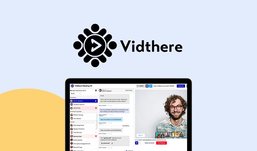 AlinaHansen's tweet photo. An all-in-one web-based meeting platform with a full suite of tools for live and evergreen webinars

Vidthere is an easy-to-use full suite of tools for live, hybrid, and evergreen webinars, as well as zero-latency video meetings.

Buy Now: https://t.co/dEFPecK0lP https://t.co/wlmECD4DEo
