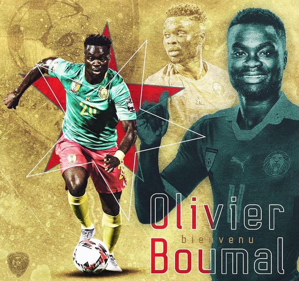 I’m very happy to announce my signature with the first division georgian club, FC Saburtalo. 
#OB20⚡️ 🇨🇲 #NewChapter