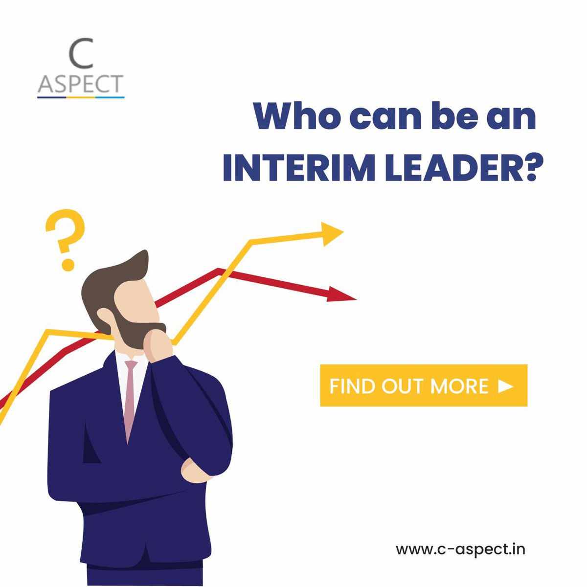 cxoaspect's tweet photo. An interim leader brings value to an organization, has a completely different dimension is a change agent, dynamic achiever, &amp; motivated fixer! But, who can become an Interim Leader &amp; what qualities should one possess to be a qualified Interim Leader? Check these pointers... https://t.co/jioKyEZJCt