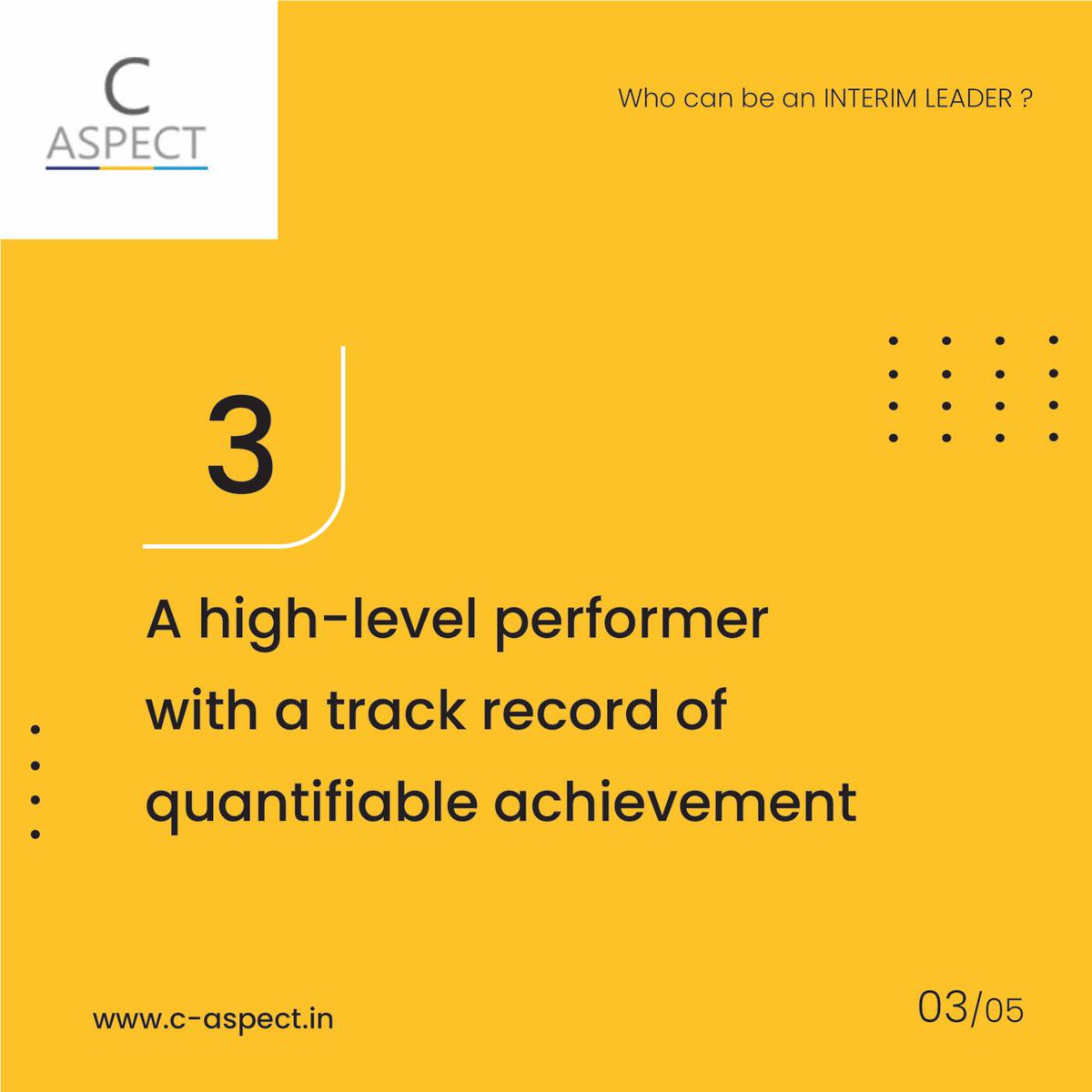 cxoaspect's tweet photo. An interim leader brings value to an organization, has a completely different dimension is a change agent, dynamic achiever, &amp; motivated fixer! But, who can become an Interim Leader &amp; what qualities should one possess to be a qualified Interim Leader? Check these pointers... https://t.co/jioKyEZJCt