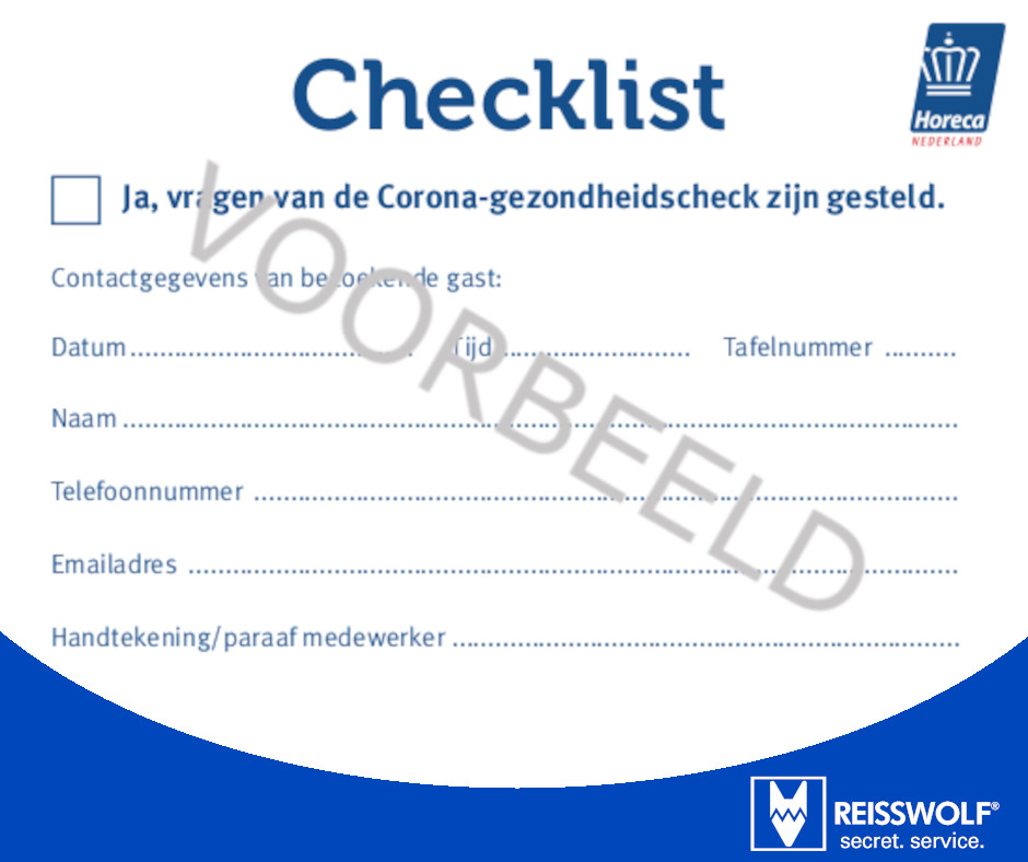 Oproep aan cafés en restaurants: Ga discreet om met persoonsregistratie! Vernietig de gegevens na 14 dagen + 
vernietig de gegevens op een vertrouwelijke manier: versnipper papieren formulieren en verwijder digitale aanvragen. Vragen? Bel ons! #watveiligismoetveiligblijven