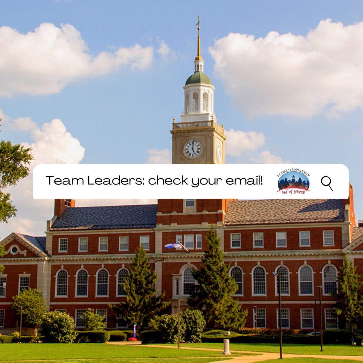 hu_dayofservice's tweet photo. 🗣ATTENTION TEAM LEADERS: We have sent out your site placements! Be sure to check your email and take the necessary steps to confirm placement ‼️ #HUDOS2020 is THIS Friday! ❤️💙 #hu24 #hu23 #hu22 #hu21 https://t.co/buvntP86zg