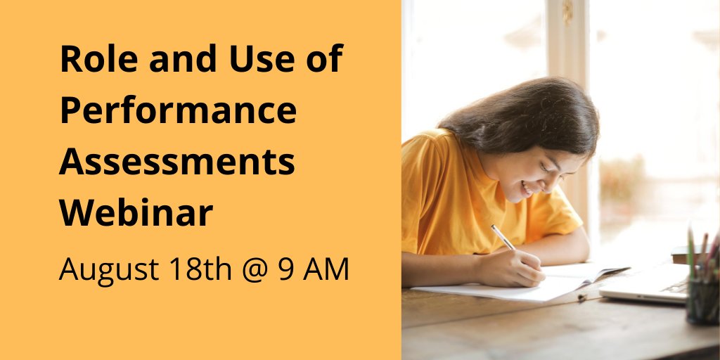NH educators: join us tomorrow @ 9 AM for this FREE webinar where we will discuss finding, creating, and using Performance Tasks in your classroom. Register at bit.ly/3237ZCz

Sponsored by the NHDOE